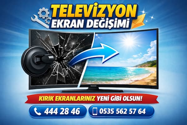 Televizyon Ekran Değişimi Fiyatları